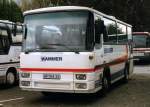 Iveco Magirus R81, aufgenommen im Oktober 1999 auf dem Parkplatz der  Westfalenhallen in Dortmund.