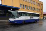 Die Firma Arriva betreibt Personen Nahverkehr in Tschechien. Am 19.8.2013
traf ich diesen Bus der tschechischen Marke SOR vor dem Bahnhof in Kutna
Hora an.