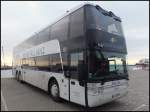 Van Hool TD927 von Reise-Allianz/Meyering aus Deutschland im Stadthafen Sassnitz am 31.12.2013