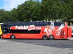 Van Hool TD927 von Polskibus aus Polen in Berlin am 11.06.2016