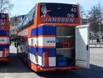 Van Hool TX27 von Janssen Reisen aus Deutschland in Waren am 07.04.2018