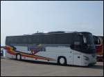 VDL Futura von Eurobus aus der Schweiz im Stadthafen Sassnitz am 09.07.2013