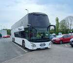 YD17 WYV  2017 VDL FFD2  VDL CH61/21Dt  Premium Coaches, Peckham, London    Peartree Service Area, A34, Oxford, UK  30th April 2023