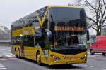 (VV 2061) Viseon Reisebus der Busfirma Vandivinit aufgenommen am 22.01.2014 in Stadt Luxemburg.