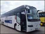 Volvo 9700 von Schermuly aus Deutschland im Stadthafen Sassnitz am 21.06.2014