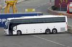 Volvo Reisebus im Hafen von Dublin am 03.06.17