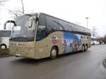 Ein Bus der Fa. Weiss&Nesch aus Nagold in Sindelfingen auf dem Parkplatz. Wartet auf seine Weiterfahrt am 31.03.2011.