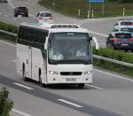 Volvo 9700 inconnu immatriculé en Estonie photographié la 17.05.2012 sur l'autoroute Zurich - Berne à la hauteur de Oensingen