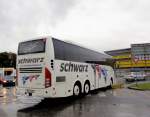 VOLVO 9700 Reisebus von SCHWARZ Reisen aus sterreich.Krems,31.8.2012.