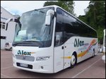 Volvo 9900 von Alex aus Deutschland im Stadthafen Sassnitz am 31.05.2014