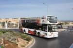 KingLong Sightseeing Bus am 14.5.2014 in Valetta auf Malta.