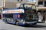 Optare Sightseeing Bus am 16.5.2014 in Mosta in Malta unterwegs.