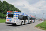 Nova Bus LFX Artic  WEGO  9001 föhrt in der Gegend der Niagarafälle.