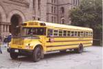 Ein Schulbus in Toronto / Canada aufgenommen im September 1993 (scan vom Bild).