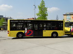 Heuser Bus Göppel Midi Train Anhänger am 09.09.16 in Hanau Freiheitsplatz