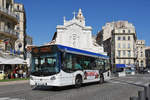 Heuliez GX Bus mit der Nummer 238, auf der Linie 49, ist in Marseille unterwegs.