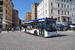 Heuliez GX Bus mit der Nummer 246, auf der Linie 49, ist in Marseille unterwegs.