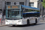 Heuliez GX Bus mit der Nummer 246, auf der Linie 49, ist in Marseille unterwegs.