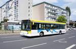 Frankreich / Région Normandie / Bus Cherbourg-en-Cotentin: Heuliez GX 327 (Wagen 846)  von Zéphir Bus (Keolis Cherbourg), aufgenommen im Juli 2018 im Stadtgebiet von Cherbourg-en-Cotentin.