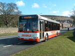 W6 WMS  2000 DAF SB220  Ikarus 481 B44F  Weardale Motor Services, Stanhope, County Durham, UK    Photographed at Stanhope, County Durham on 23rd March 2007.