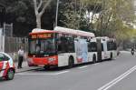 TMB, Barcelona. Irisbus/Castrosua CS40 City Versus A CNG (Nr.6330) in Avinguda Miramar-Estació del Funicular. (22.10.2014)