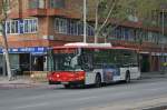 Ein Iveco-Irisbus/Castrosua CityClass der TMB auf der Avinguda del Paral.lel.