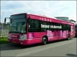 (XX 5793) Irisbus mit der Werbung  mobilitéit.lu: besser virukommen  aufgenommen an der Haltestelle Bouillon in Luxemburg-Hollerich am 27.04.08.