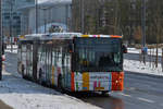 QG 7150, Irisbus Citelys, des VDL, am 28.02.2020 in der Stadt Luxemburg aufgenommen.