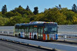 XX 5792, Irisbus Citelis des VDL, in der Stadt Luxemburg unterwegs.