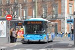 EMT, Madrid. Irisbus/Noge Cittour (Nr.6653) in Plaza Canovas del Castillo. (28.3.2016)