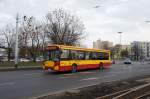 Polen / Stadtbus Lodz: Jelcz M121MB3 / Jelcz Mastero - Wagen 2609, aufgenommen im März 2015 an der Haltestelle  Pabianicka - R.