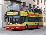 MAN ND 202 von Busunternehmen Manfred Scholz aus Deutschland in Stralsund am 13.09.2020