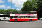 Der Bus der Anti-Christen am 13.06.09 in der Elisenstrasse München