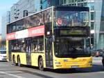 MAN Lion's City DD der BVG in Berlin am 30.03.2019