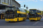 25.04.2019 | Berlin - Charlottenburg | BVG | B-V 3146 + B-V 3094 | MAN Lion'S City DD + Scania Citywide LFDD |