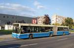 Kroatien / Bus Zagreb / Autobus Zagreb / Zagrebački Električni Tramvaj (ZET): MAN NG - Wagen 137, aufgenommen im Oktober 2017 an der Haltestelle  Sopot  im Stadtgebiet von Zagreb.