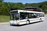 Bus Erzgebirge: MAN NL (ERZ-RV 210) der RVE (Regionalverkehr Erzgebirge GmbH), aufgenommen im Juni 2020 in Antonsthal, einem Ortsteil von Breitenbrunn / Erzgebirge.