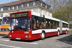 MAN NG  OBK , 6. Europatreffen historischer Omnibusse in Sinsheim/Speyer April 2023