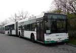 Dau Bus in Langenhagen Zentrum am 31.03.2014