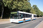 Stadtbus Eisenach: MAN NG der KVG Eisenach, eingesetzt im Stadtverkehr.