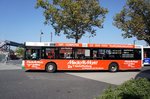 Stadtbus Aschaffenburg / Verkehrsgemeinschaft am Bayerischen Untermain (VAB): MAN NL der Stadtwerke Aschaffenburg Verkehrs-GmbH (STWAB), aufgenommen im September 2016 in der Nähe vom Hauptbahnhof
