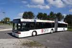 Bus Simmern / Hunsrück: MAN NG vom Omnibusbetrieb Dietmar Geiss (Geiss-Reisen), aufgenommen im September 2017 im Stadtgebiet von Simmern / Hunsrück.