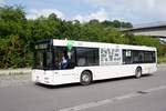 Bus Aue / Bus Erzgebirge: MAN NL der RVE (Regionalverkehr Erzgebirge GmbH), aufgenommen im Juni 2020 am Bahnhof von Aue (Sachsen).