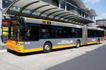 Stadtbus Koblenz: MAN NG der Koblenzer Verkehrsbetriebe GmbH (koveb), aufgenommen im Juli 2020 am Hauptbahnhof in Koblenz.