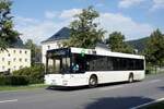Stadtverkehr Schwarzenberg / Stadtbus Schwarzenberg / Bus Erzgebirge: MAN NL (ASZ-BV 57) der RVE (Regionalverkehr Erzgebirge GmbH), aufgenommen im August 2023 im Stadtgebiet von Schwarzenberg / Erzgebirge.