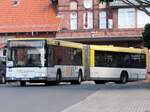MAN Niederflurbus 2. Generation von Miabus aus Deutschland (ex WestVerkehr HS-KW 185) in Sassnitz am 08.08.2021