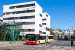 Graz. Am 5. April 2026 war f�r Sonderfahrten ein MAN A23 NG313 zu Gast in Graz. Hier zu sehen ist der Bus an Riesplatz.