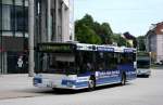 Straenbahn Hagen 740 (HA DF 740) macht Werbung fr VWA.