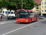 Zimmerberg Bus - MAN Nr.35  ZH 343062 unterwegs auf der Linie 123 in Wädenswil am 10.06.2011
