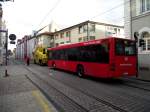 MAN Bus von BRN muss in Ludwigshafen abgeschleppt werden am 18.09.11
